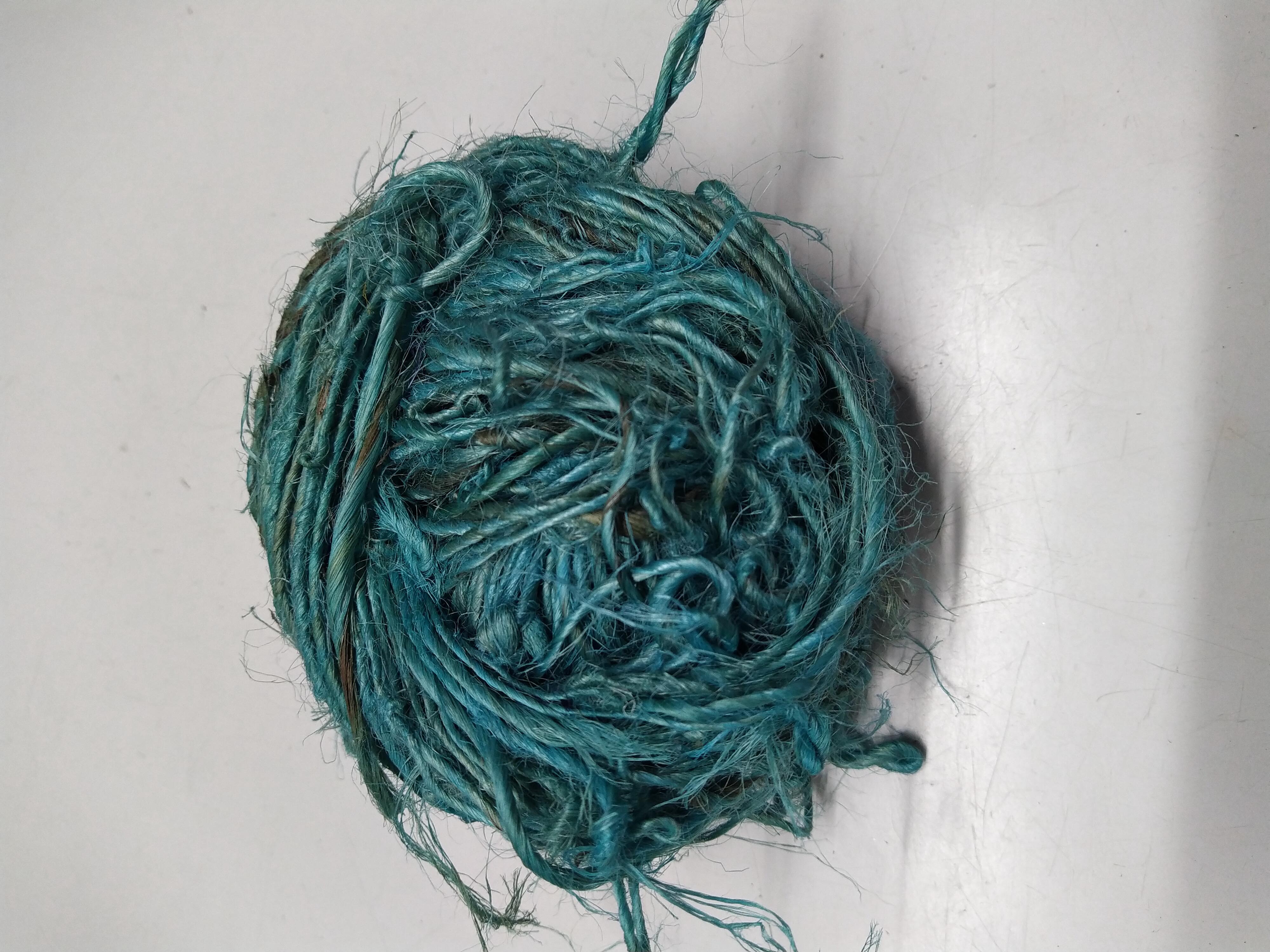 Natural Banana plant yarn (4)